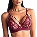 Women Bra, LOVELYIVA Women Lady Floral Sheer Lace Bra Lingerie Top Seamless Bralette Cup Wireless Bra