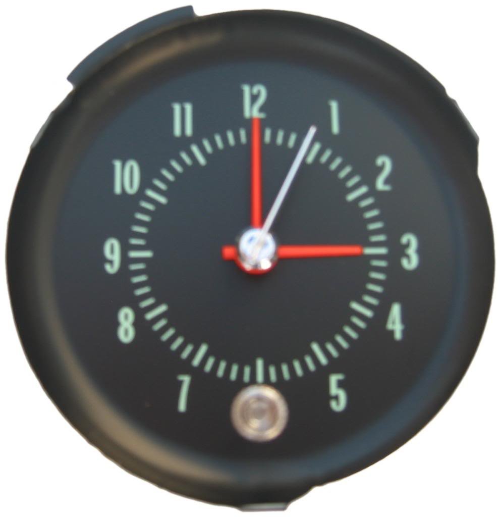 70 Chevelle SS Dash Clock