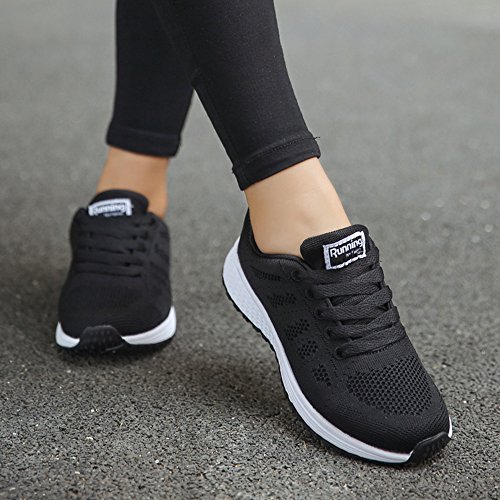 Londony ♪✿ Clearance Sales,Women's Cross Trainer Running Shoe Fashion Sneakers Mesh Breathable Walking Shoes
