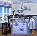 GEENNY Boutique Crib Bedding Set, Sea Turtle, 13 Piece