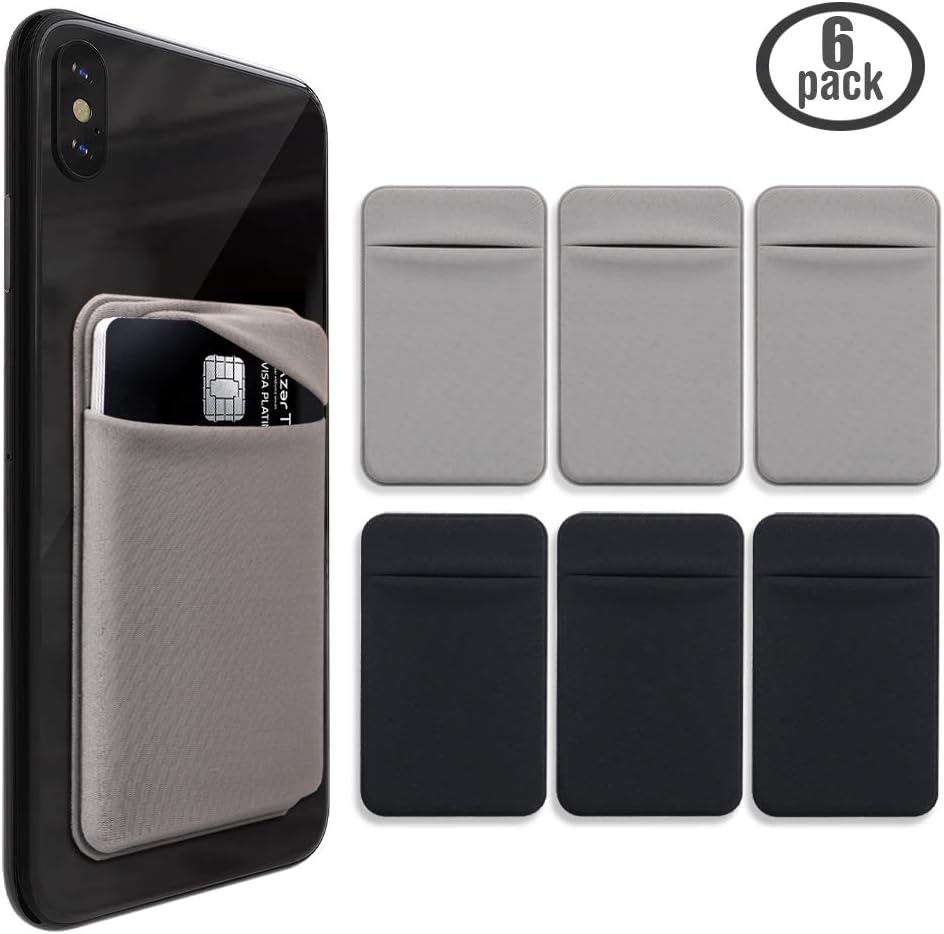 Cozihom Adhesive Cell Phone Back Stick On Card Wallet, Credit Cards/ID