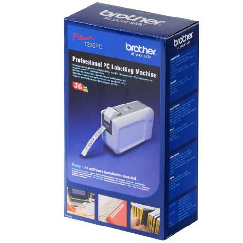 Brother Ptouch, PT1230PC, PCConnectable Label Maker, No Software