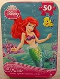 Little Mermaid - Ariel - 50 Piece Jigsaw Puzzle in Travel Tin