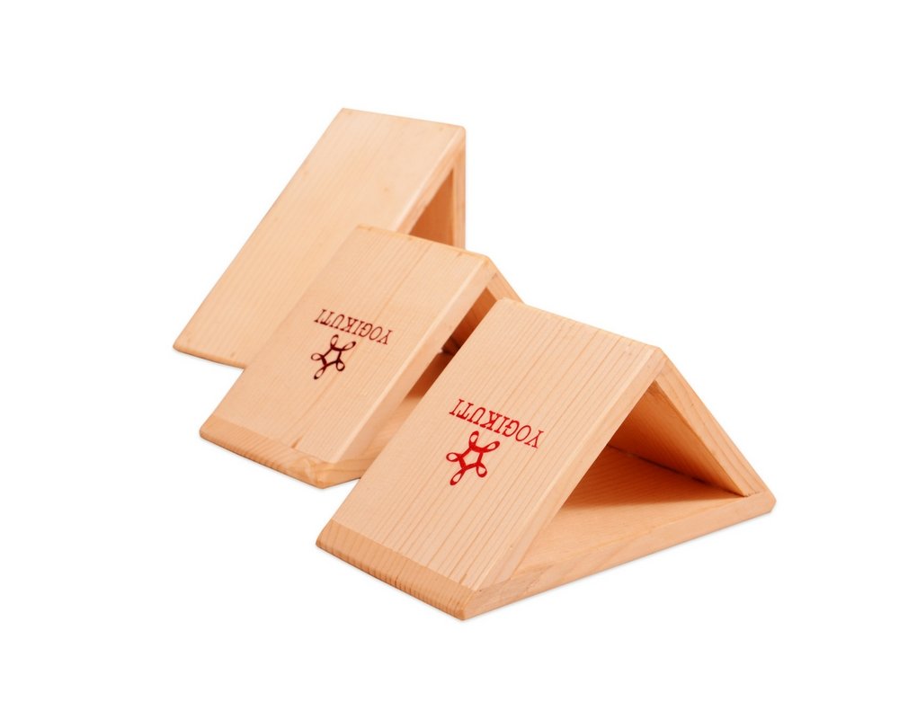 triangle wood block