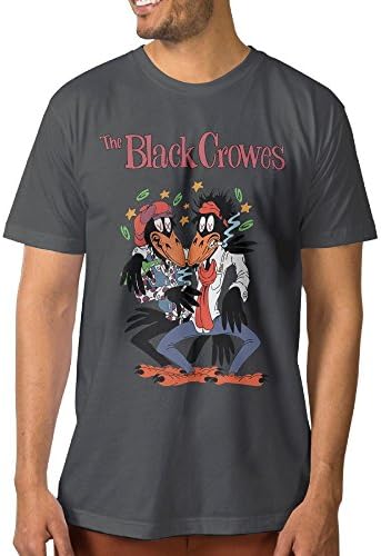 Enghuaquj Men's The Black Crowes Short Sleeve T-Shirt DeepHeather