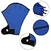 Sportsun Neoprene Webbed Swimming Gloves Aquatic Gloves Swim Training Gloves – Water Resistance, Size Medium & Color Blue
