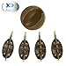 JSHANMEI Carp Fishing Inline Method Feeders Set with Easy Release Mould Coarse Carp Fishing Bait Accessories