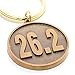 Marathon Runner’s Gift - 26.2 Keychain - Unique Gift for a Marathon Race Finisher - Men and Women Love This Idea to Celebrate Their First Time Running or Jogging a Complete 26.2