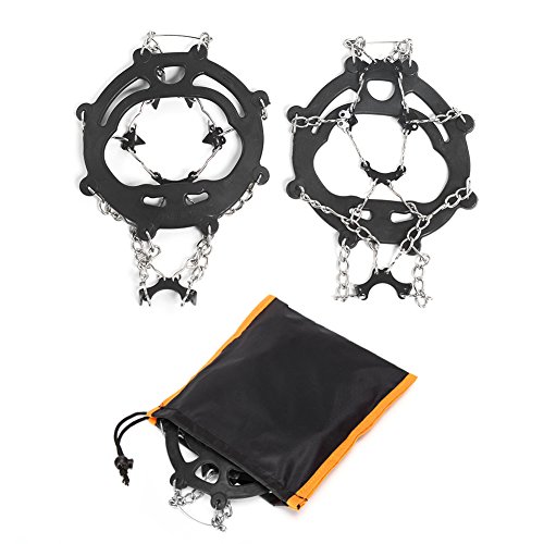 image for KUYOU Ice Cleats,8 Teeth Anti-Slip Traction Cleats Grips Crampon for S