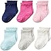 Carter's Baby Girls' Newborn Pointelle Socks (Pack of 6)