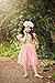 Birthday Dress for Little Girls Princess Ballerina Party, Pink, 6Y