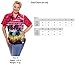 V.H.O Funky Hawaiian Blouse Women Short-Sleeve Front-Pocket Every Shirt Is a Unique Mix Multicolor Unisex