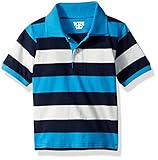 The Children's Place Baby Boys' Short Sleeve Rugby Stripe Polo