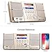 DPNAO Multi Portable Cd Player with FM Radio Clock Alarm USB SD Aux Boombox Wall Mountable for Home