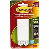 Command Damage Free Picture and Frame Hanging, Large Strips