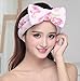 Huachnet Soft Caroset Cosmetic Headband Antler Headband Christmas Headbands-(Red Style）