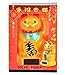 Monkey King Gold Japanese Maneki Neko Solar Powered Feng Shui Lucky Beckoning Waving Cat 5-inch Tall