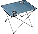Trekology Foldable Camping Picnic Table, Portable Compact Lightweight Folding Roll-up Table in a Bag – Small, Light, and Easy to Carry for Camp, Beach, Outdoor (Blue, 16''x22'' with Cup Holders)