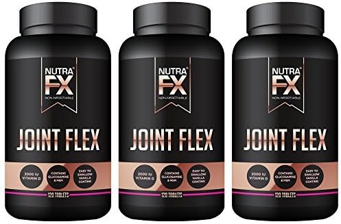 NUTRAFX Joint Flex Glucosamine Chondroitin Pain Relief Improved Mobility NUTRAFX 360 Tabs by NUTRAFX