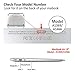 iCasso New Art Fashion Image Series Ultra Slim Light Weight Rubberized Hard Case Glossy Clear Crystal Snap-On Hard Cover Case for MacBook Air 13 (Model: A1369 and A1466) - Moroccan Pattern