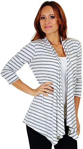 Simply Ravishing SR Women's Basic Various Style Sleeve Open Cardigan (Size: Small-5X)