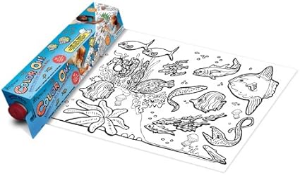 Amazon Com Color On Group Activity Under The Sea Toys Games
