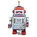 Off the Wall Toys Wind-Up Metal Robot Collectible Walking Drummer Robot Vintage Adult Collectible Gift