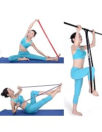 GINEE Pull Up Assist Bands,Workout Long Resistance Bands,Set of 4