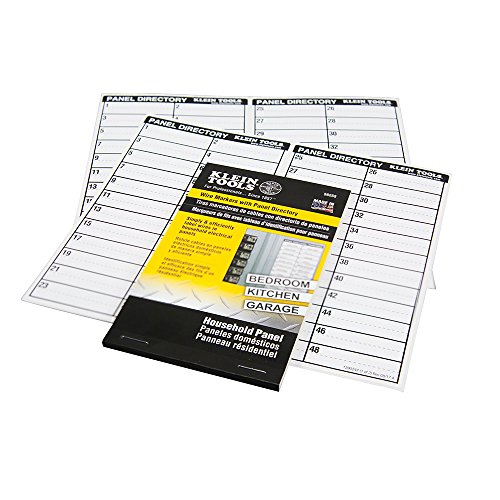 Wire Markers-Household Electric Panel w/Directory Klein Tools 56255