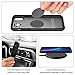 ZOVER Compatible with iPhone XR Detachable Wallet Case Genuine Leather RFID Blocking Kickstand Feature Card Slots Magnetic Clasps Gift Box Black