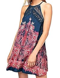 People - Mini vestido casual para mujer