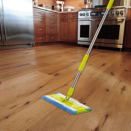 image for Senmo Microfiber Flat Mop, Floor Mop Flat for Hardwood, Laminate and T