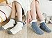 4 Pack Women Indoors Anti-Slip Winter Fuzzy Slipper Socks with Grips