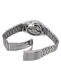 Seiko 5 SNXS75 - Reloj de pulsera para hombre, esfera automática gris de acero inoxidable