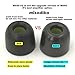 misodiko 5.5mm Replacement Memory Foam In-Ear Earbud Tips for BlueBuds X, X2, X3 and Freedom F5 Bluetooth Headphones with Sports Ear Fins, M550-V2 (3-Pairs, Small)