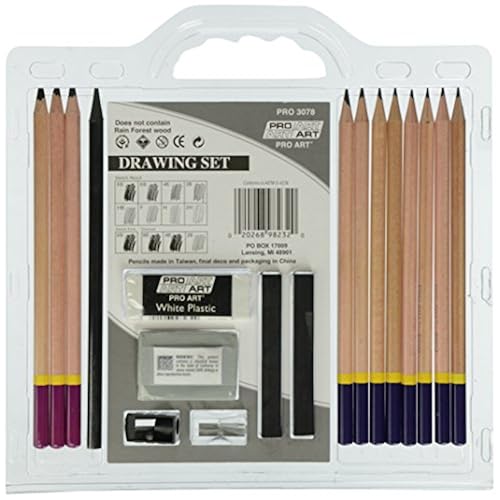 Pro Art 18-Piece Sketch/Draw Pencil Set collection of cool unique weird amazon gift items