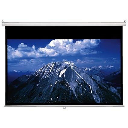 ABIS 100 cm Manual HD Proyector desplegable Protector de Pantalla ...