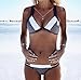 morecome Beachwear, Women Bikini Set Swimwear Bra Swimsuit (S, Gray)