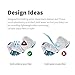 ALVABABY Baby Swim Diapers 2pcs One Size Reuseable Washable & Adjustable for Swimming Lesson & Baby Boy Girl