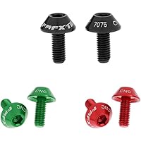 Viti Portaborraccia Per Bici - 4 Pezzi M5x12mm, Lega Alluminio, Colore Oro - Foto 4