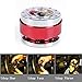RED Quick Release for 6 Holes Racing Steering Wheel Hub Adapter Snap Off Boss Kit