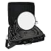 Fotodiox Pro FlapJack Studio (C-700RSV) Bicolor LED Studio Edge Light - 18-Inch Round Ultra-Thin Professional Dual Color LED, Dimmable Photo/Video Light Kit with Case