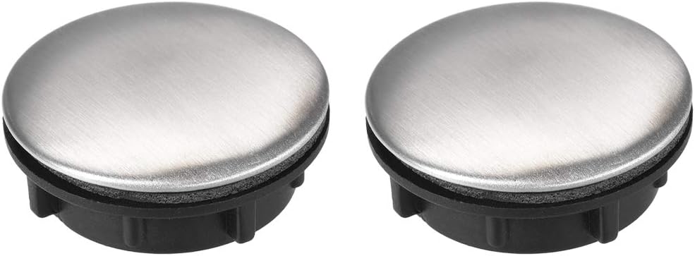 sourcing map Faucet Hole Cover for Dia 1 To 1.2 Inch, Kitchen Sink Tap Hole Cover 304 Stainless Steel, 2 Pack