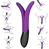 GESS Rechargeable Waterproof Multifunctional Silicone Vibrator, 5.4 Ounce