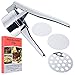 Potato Ricer-Potato Masher, for creamy, light, fluffy, lump free, delicious mashed potatoes.