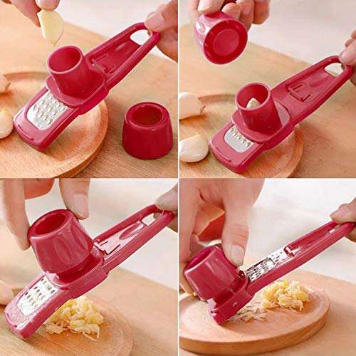 image for Amaping Multifunction Stainless Steel Pressing Garlic Slicer Cutter Gr