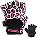 Contraband Pink Label 5297 Womens Design Series Leopard Print Lifting Gloves (PAIR)