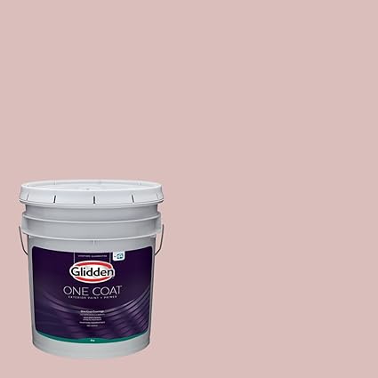 Glidden Exterior Paint Primer Pink Tea Time One Coat Flat 5