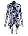 CTC Womens Off-Duty Open Front Tie Dye Cardigan - Made in USA