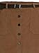 Romwe Women's Cute Mini Corduroy Button Down Pocket Skirt with Belt
